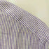 ブリオーニ BRIONI B/D ショートスリーブストライプリネンシャツ メンズ